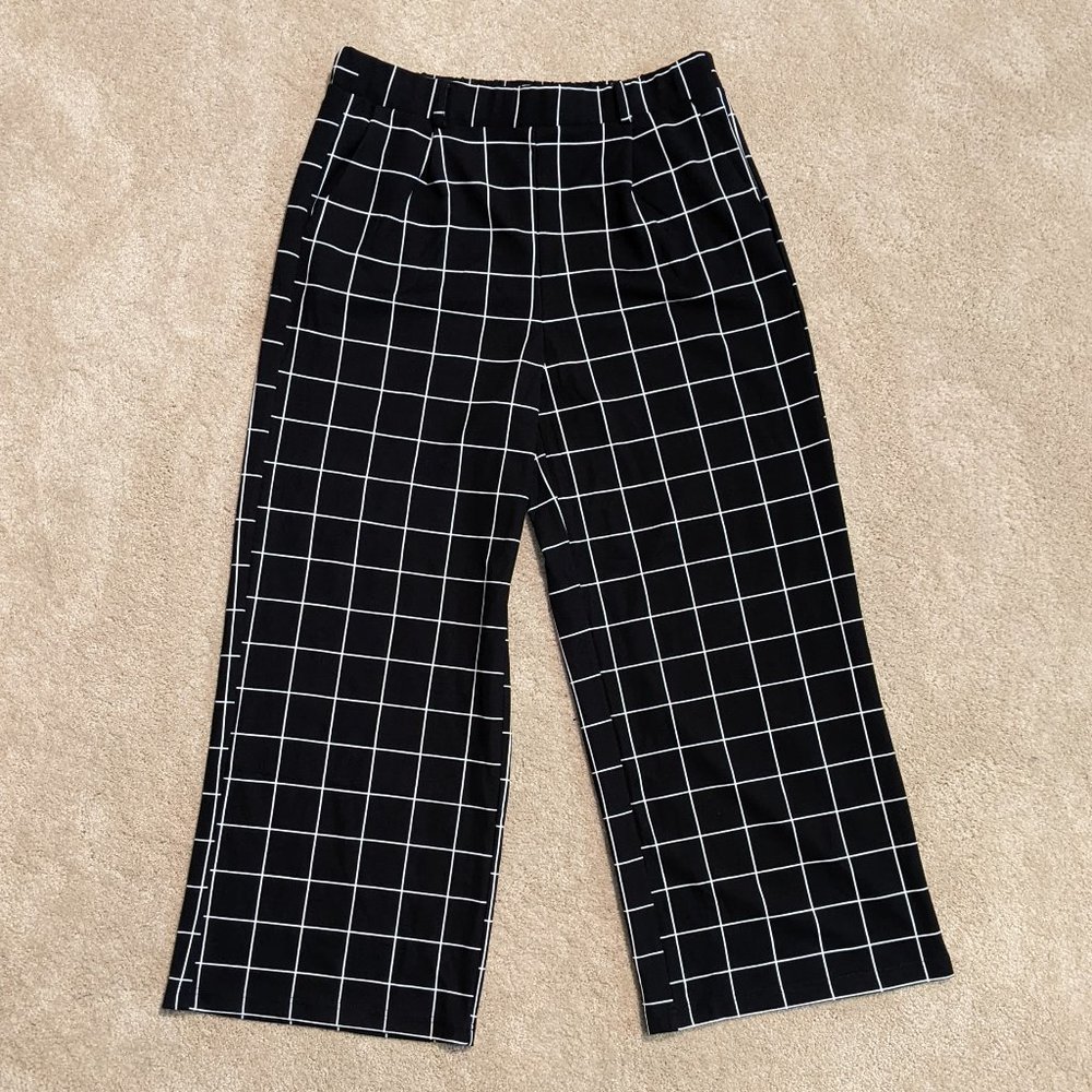 Wide leg dress pants